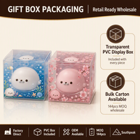 Southpeak Toy Seal Squishy Dumpling en mousse PU à remontée lente, jouet anti-stress à presser, Squishy Factory OEM B2B Wholesale