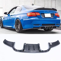 Diffuseur arrière en fibre de carbone personnalisé pour BMW M3 E90 E92 E93