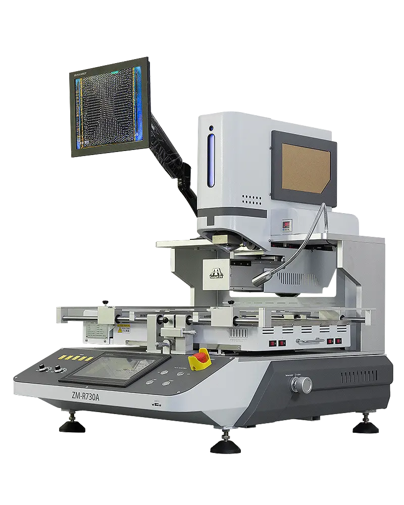 Seamark ZM-R730A Để Sửa Chữa Thẻ Đồ Họa Máy Reballing Laser BGA Tự Động Trạm Làm Lại Bga Hồng Ngoại
