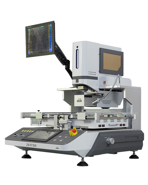 Seamark ZM-R730A for Graphic Cards Repair Automatic Laser BGA Reballing Machine Infrared Bga Rework Station
