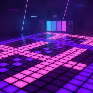 Parc de trampolines éducatif interactif immersif en plastique et métal avec LED pour les écoles maternelles et les centres commerciaux, intérieur et extérieur - Product Image 6