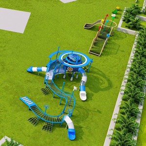 Equipo de Juegos Infantiles de Plástico para Exteriores, Servicio OEM para Parques y Escuelas - Product Image 3