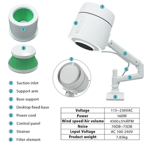 2026 Nueva Generación Profesional Portátil de Mano <span class=keywords><strong>D3</strong></span> Aspirador de <span class=keywords><strong>Uñas</strong></span> de Gran Succión 200W Colector de Polvo Luz LED Sólido - Product Image 6