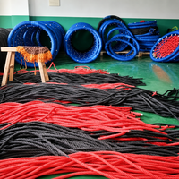 Siège en corde tressée de qualité commerciale, durable, pour balançoire ronde, idéal pour équipement de jeux extérieur