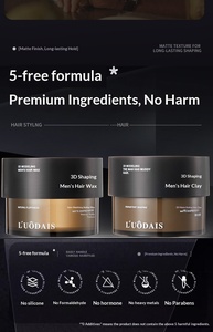 Cera para Peinar el Cabello Lodaisi 3D Mate para Hombre, Voluminizadora Natural en Tarro, <span class=keywords><strong>Gel</strong></span> Perfumado para Fijar el Cabello Suelto - Product Image 6