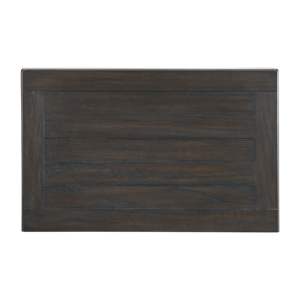 DB Transitional-Table de chevet à 2 tiroirs de style rustique avec finition café et gris antique avec meubles de chambre classiques 1pc boutons plats - Product Image 5