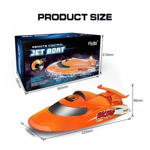 Lancha Rápida RC V009, Barco Anfibio Eléctrico a Prueba de Agua, Alcance de Control Remoto de 150 m, Baterías Listas para Usar, para Mayores de 14 Años - Product Image 5