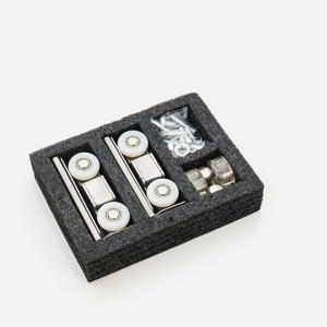 Armoire à roulettes pour porte coulissante, quincaillerie, rail de roue et roulettes pour porte coulissante - Product Image 6