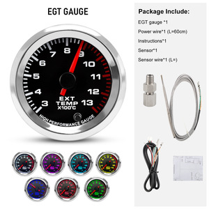 <b>Auto</b> <b>Meter</b> 2 Inch Universal Water Temp Gauge 300-1300C X100 For Modified Cars Racing Sports Vehicles - Product Image 2