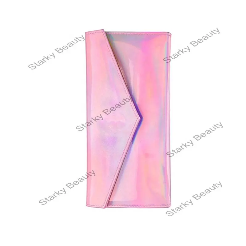 Pink Laser Pocket Thumb Kosmetik bürsten Tasche Beauty Makeup Tool