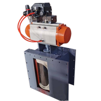 Vanne solénoïde de régulation de débit pour traitement d'huile à basse température 220V/380V, commande automatique/manuelle, pour décharge de silo à ciment