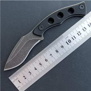 มีดพับสแตนเลส G10 คุณภาพสูงปรับแต่งได้ สำหรับกิจกรรมกลางแจ้ง ตั้งแคมป์ เดินป่า ตกปลา ล่าสัตว์ - มีด DIY OEM - Product Image 2