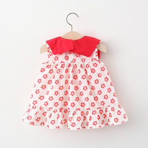 Vestido de Verano para Bebés al por Mayor, Ropa para Niñas, Vestidos de Princesa Florales con Lazo de Proveedor Chino, Como se Muestra en la Imagen - Product Image 2