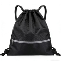 Sacs à dos à cordon en polyester et nylon de haute qualité, personnalisables en gros