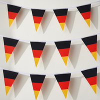 Vente en gros de guirlandes décoratives personnalisées, drapeaux triangulaires suspendus