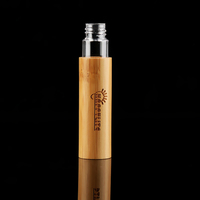 Tube vide en bambou naturel pour rouge à lèvres, brillant à lèvres, baume à lèvres, 10 ml – Contenant cosmétique pour maquillage, shampoing, nettoyant, blush, masque
