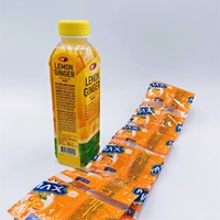 Étiquettes thermosensibles imperméables pour l'emballage des boissons et des jus d'eau minérale, résistantes aux UV, tailles 350 ml/500 ml