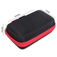 Étui à outils grand format en polyester EVA à coque rigide imperméable avec doublure en nylon noir, logo personnalisé PIXMA TR150 IP110