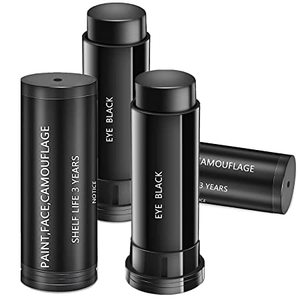 Ojo <span class=keywords><strong>PALO</strong></span> NEGRO <span class=keywords><strong>para</strong></span> partido deportivo béisbol Cosplay disfraz fiesta cara pintura Kit - Product Image 6