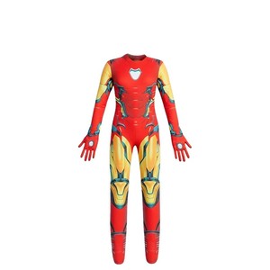 Iron Tony Cosplay Disfraces para hombres Muscle Suit Tights Kids Superhero Body para niños Adult Soldier of the Iron - Product Image 1