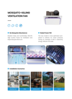 110-230V DC Moteur Moustique Tueur Salle De Bains Ventilateur Extracteur Plafond Monté Ménage Ventilation Ventilateur D'échappement