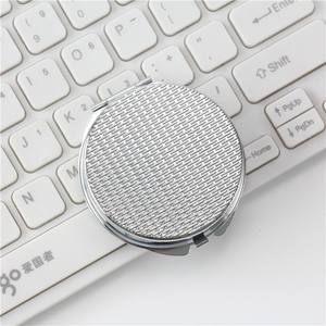 Diskon besar kotak <span class=keywords><strong>pil</strong></span> 3 kompartemen suvenir bulat logam kotak penyimpanan <span class=keywords><strong>pil</strong></span> obat kecil dengan cermin - Product Image 4