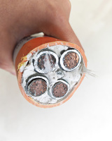 Cable Aislado Mineral Resistente al Fuego HUAQI BTLY 3x35mm²+2x16mm² con Cubierta de Aluminio 0.6/1kV para Construcción
