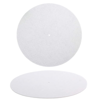 12in Dj Player Personnalisé Graphique Faible Statique Vinyle Record Slip Mat et Fond Dur Feutre Platine Slipmat