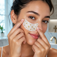 Immetee Patchs de maquillage dorés métalliques, lot de 8, effet taches de rousseur instantané, sans danger pour la peau, ODM, faible MOQ