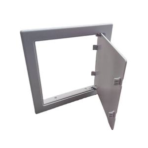 Fengze Hotel kantor dinding fleksibel Ceilling HAVC pipa udara pipa inspeksi Hatch putih Drywall plastik Panel akses pintu - Product Image 2