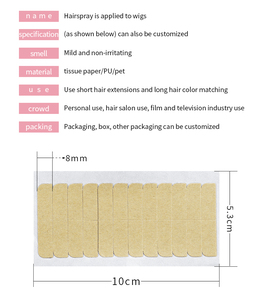 Dụng cụ dán tóc giả siêu dính hai mặt mới nhất không thấm nước - Product Image 2