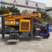 YCQ-200S Foreuse hydraulique montée sur camion à marteau supérieur DTH, machine de forage de puits de 200 m pour le forage par percussion et les puits d'eau