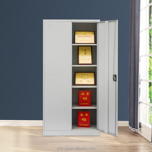 Vente d'usine : Armoire de rangement suspendue en acier, moderne et simple, verrouillable, pour salle à manger, salon, hôpital - Product Image 6