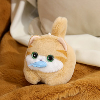 Kinqee personnalisé chat mignon poupées d'anniversaire pour enfants oreiller jouets en peluche poupée chat en peluche