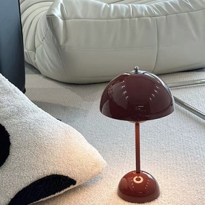 <b>Wireless</b> Charging Bedside Table <b>Lamp</b> Nordic Style Led Touch Control Eye Caring For Bedroom Living Room Study - Product Image 3