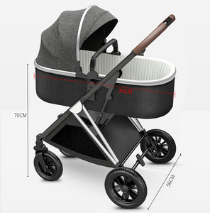 <span class=keywords><strong>Poussette</strong></span> bébé tout-terrain multifonctionnelle légère et réversible JXB hautement recommandée pour les enfants de 0 à 3 ans - Product Image 6
