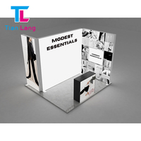 Offre Spéciale Seg Lightbox Led Lightbox stand d'exposition mur d'exposition stand d'exposition 3*6 stands d'exposition
