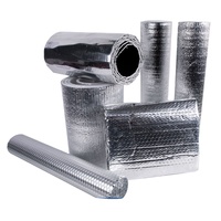 XCGS Prêt à expédier – Rouleau d'isolation murale simple/double bulle en Al/PET/CPE, 97 % réfléchissant, imperméable, durable et ignifuge