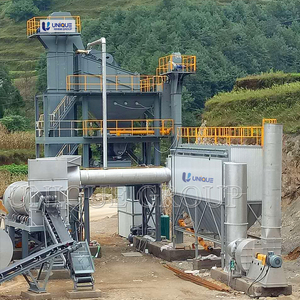 โรงงานผสมยางมะตอยแบบติดตั้งถาวร LB1200 เครื่องจักรก่อสร้างถนน โรงงานผสมยางมะตอยแบบผสมร้อน - Product Image 4