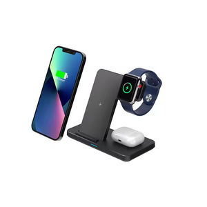 Multifunción plegable 15W carga rápida plegable 3 en 1 estación de cargador de teléfono <span class=keywords><strong>celular</strong></span> inalámbrico - Product Image 4