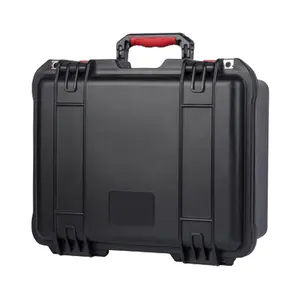 Fully stocked wholesale cost-effective industrial plastic PP black watertight case with foam inserts