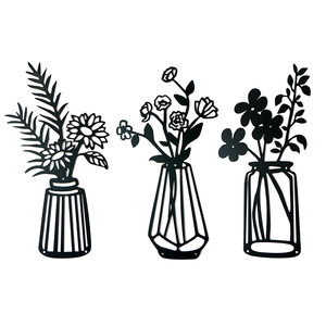 Nouvelles <span class=keywords><strong>d</strong></span>écorations murales suspendues pour la maison, salon, <span class=keywords><strong>chambre</strong></span> à coucher, <span class=keywords><strong>décoration</strong></span> intérieure, art floral en métal - Product Image 5