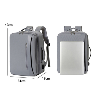 <span class=keywords><strong>Zaino</strong></span> da Viaggio Espandibile Chantria <span class=keywords><strong>per</strong></span> <span class=keywords><strong>Donna</strong></span>, Grande Capacità, Impermeabile, con Porta USB e Cintura con Cuscinetto d'Aria - Product Image 2