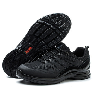 Safety Shoes Steel Toe 10KV Insulated Anti Impact Anti Puncture Non Slip Work Shoes For Construction Men Khaki - Product Image 3