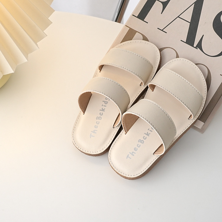 Custom Logo Children Slippers Girls Summer Beach Slides Sandals Kids Slippers Sandals