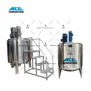 Factory Price Industrial Liquid Soap Mixer Liquid Agitator Detergent Production Equipment Machine To Make Shampoo