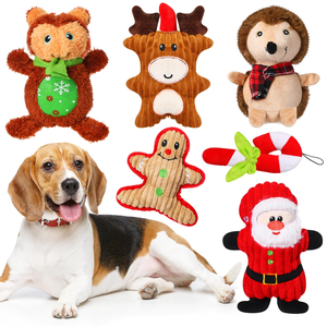 Juguetes de Peluche para Perros con Sonido, Personalizados al por Mayor, OEM y ODM, Material de Peluche, Juguetes Navideños para Perros, 2026 - Product Image 1