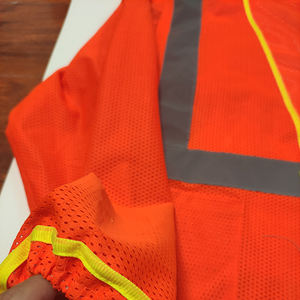 Gilet de vêtements de sécurité en maille à manches longues le moins cher en vente chaude de fabrication - Product Image 6