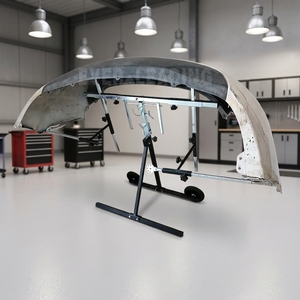 AU7026 Support de <span class=keywords><strong>peinture</strong></span> de support de panneau rotatif de luxe pour ailes de portes hayons bonnets ailes équipement de réparation de <span class=keywords><strong>carrosserie</strong></span> - Product Image 4