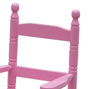 Fauteuil à bascule en bois pour <span class=keywords><strong>enfant</strong></span>, design moderne, en peuplier, pour extérieur, jardin, chambre, salle de jeux, écologique et mignon - Product Image 3